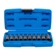 BGS Kraft-Bit-Einsatz-Satz Antrieb Innenvierkant 12,5 mm (1/2 Zoll) T-Profil (für TX) T20 - T70 10 teilig