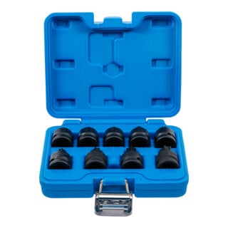 BGS Kraft-Bit-Einsatz-Satz Antrieb Innenvierkant 12,5 mm (1/2 Zoll) T-Profil (für TX) T20 - T70 9 teilig