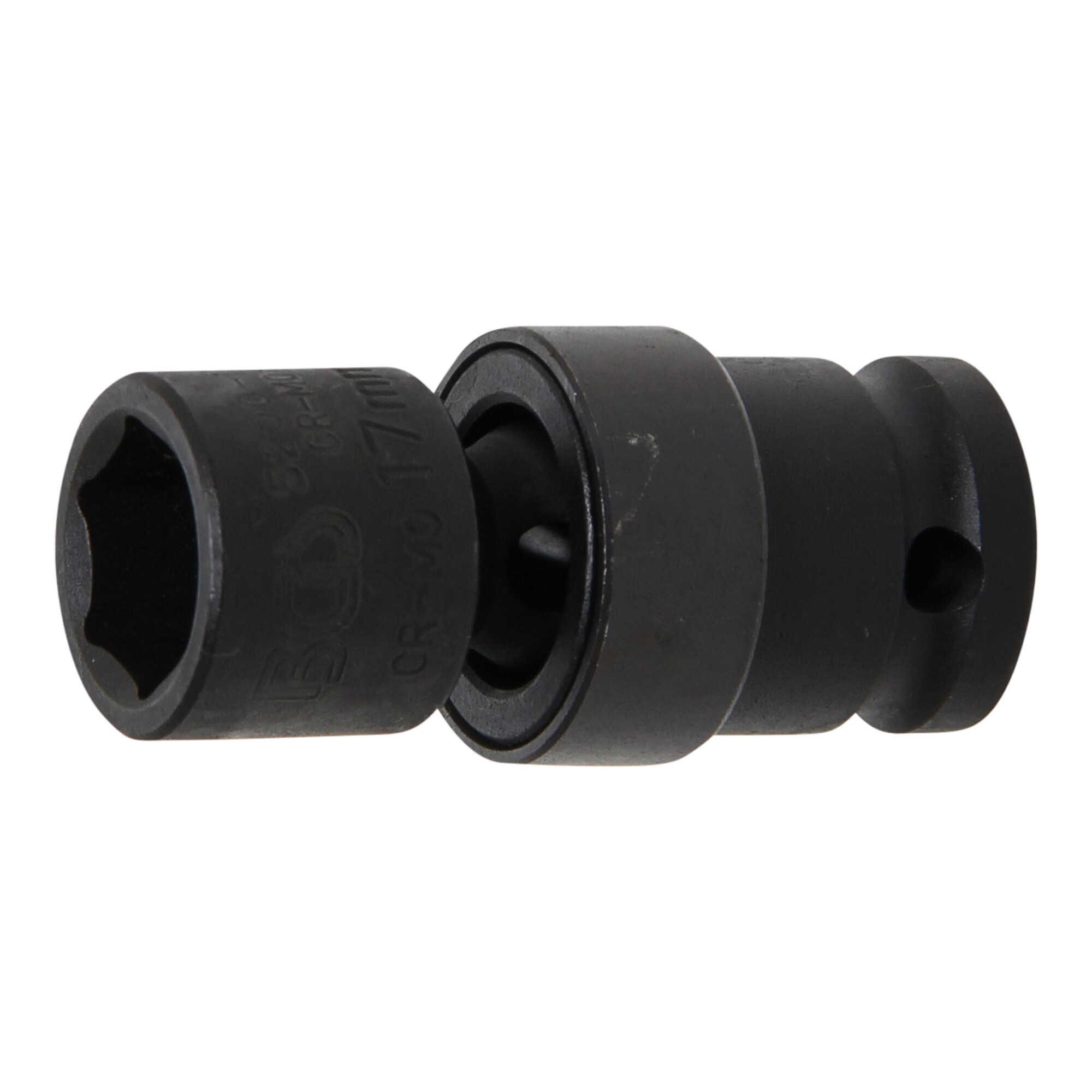 BGS Kraft-Kugelgelenk-Einsatz 5200-17, Antrieb Innenvierkant 12,5 mm (1/2"), SW 17 mm ; BGS technic