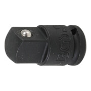 BGS Kraft-Steckschlüssel-Adapter Innenvierkant 6,3 mm (1/4") - Außenvierkant 10 mm (3/8")