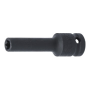 BGS Kraft-Steckschlüssel-Einsatz E-Profil, tief 5204-10, Antrieb Innenvierkant 12,5 mm (1/2"), SW E10 mm