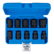 BGS Kraft-Steckschlüssel-Einsatz-Satz Sechskant 12,5 mm (1/2") SW 3/8" - 15/16" Zollgrößen 10-tlg.-5