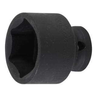 BGS Kraft-Steckschlüssel-Einsatz Sechskant 5205-33, Antrieb Innenvierkant 12,5 mm (1/2"), SW 33 mm