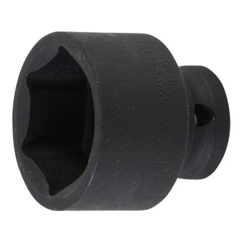 BGS Kraft-Steckschlüssel-Einsatz Sechskant 5205-33, Antrieb Innenvierkant 12,5 mm (1/2"), SW 33 mm
