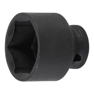 BGS Kraft-Steckschlüssel-Einsatz Sechskant 5205-34, Antrieb Innenvierkant 12,5 mm (1/2"), SW 34 mm