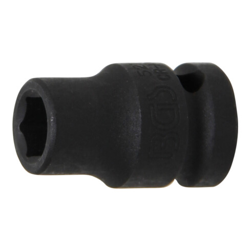 BGS Kraft-Steckschlüssel-Einsatz Sechskant 5211, Antrieb Innenvierkant 12,5 mm (1/2"), SW 11 mm