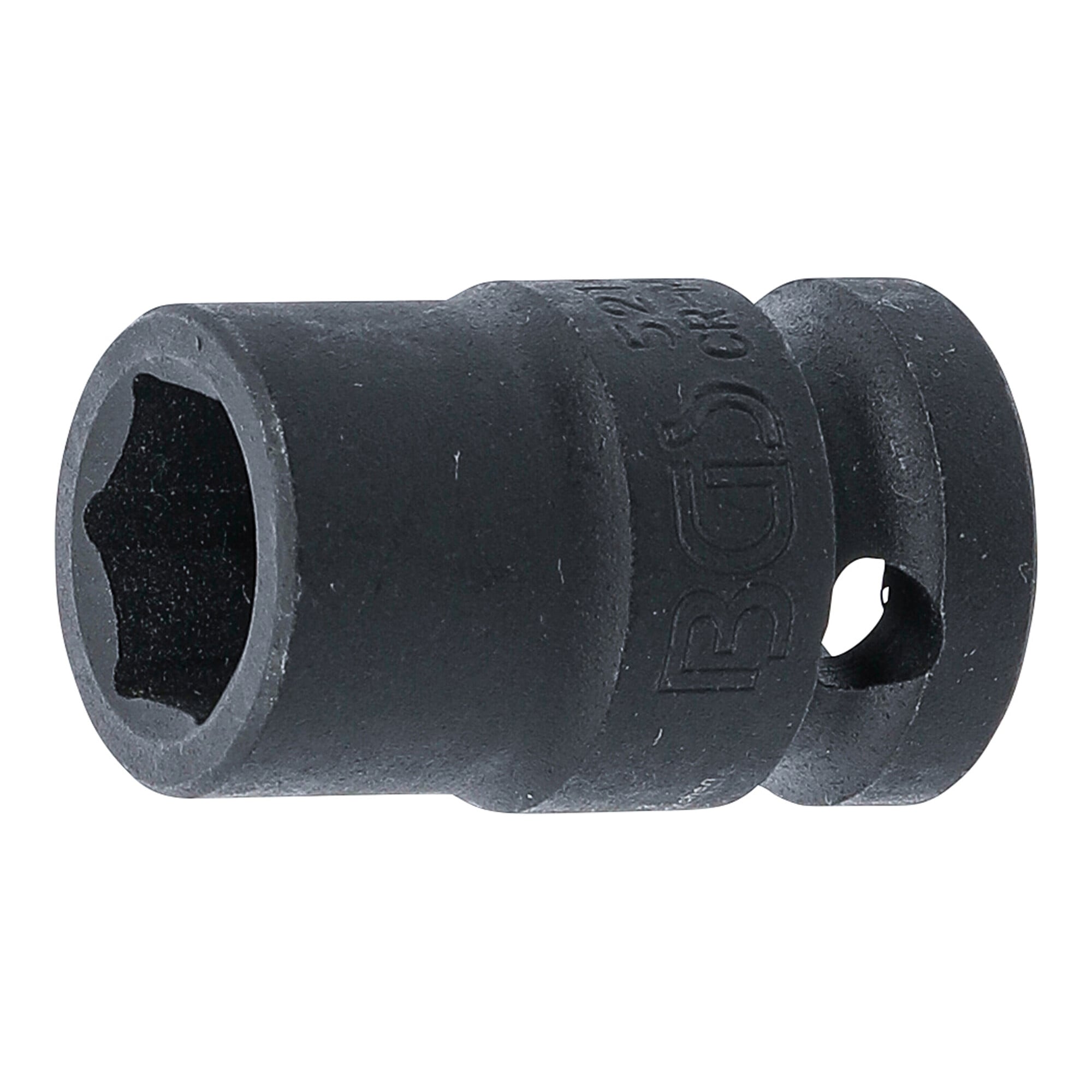BGS Kraft-Steckschlüssel-Einsatz Sechskant 5214, Antrieb Innenvierkant 12,5 mm (1/2"), SW 14 mm ; BGS technic