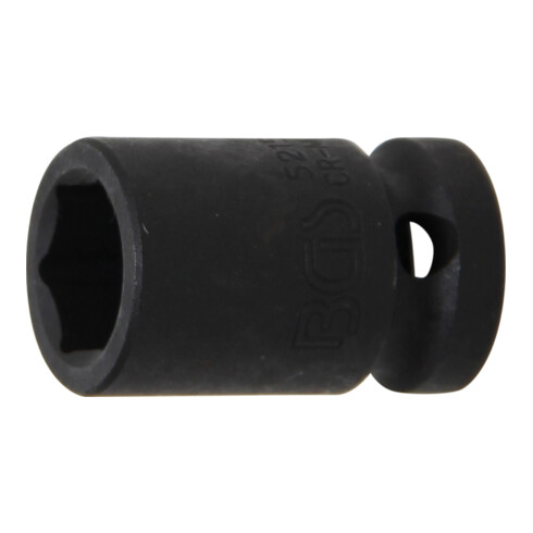 BGS Kraft-Steckschlüssel-Einsatz Sechskant 5215, Antrieb Innenvierkant 12,5 mm (1/2"), SW 15 mm