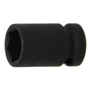 BGS Kraft-Steckschlüssel-Einsatz Sechskant 5216, Antrieb Innenvierkant 12,5 mm (1/2"), SW 16 mm