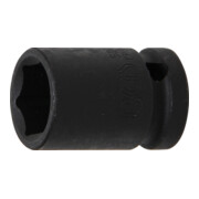 BGS Kraft-Steckschlüssel-Einsatz Sechskant 5217, Antrieb Innenvierkant 12,5 mm (1/2"), SW 17 mm