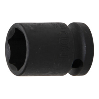 BGS Kraft-Steckschlüssel-Einsatz Sechskant 5219, Antrieb Innenvierkant 12,5 mm (1/2"), SW 19 mm
