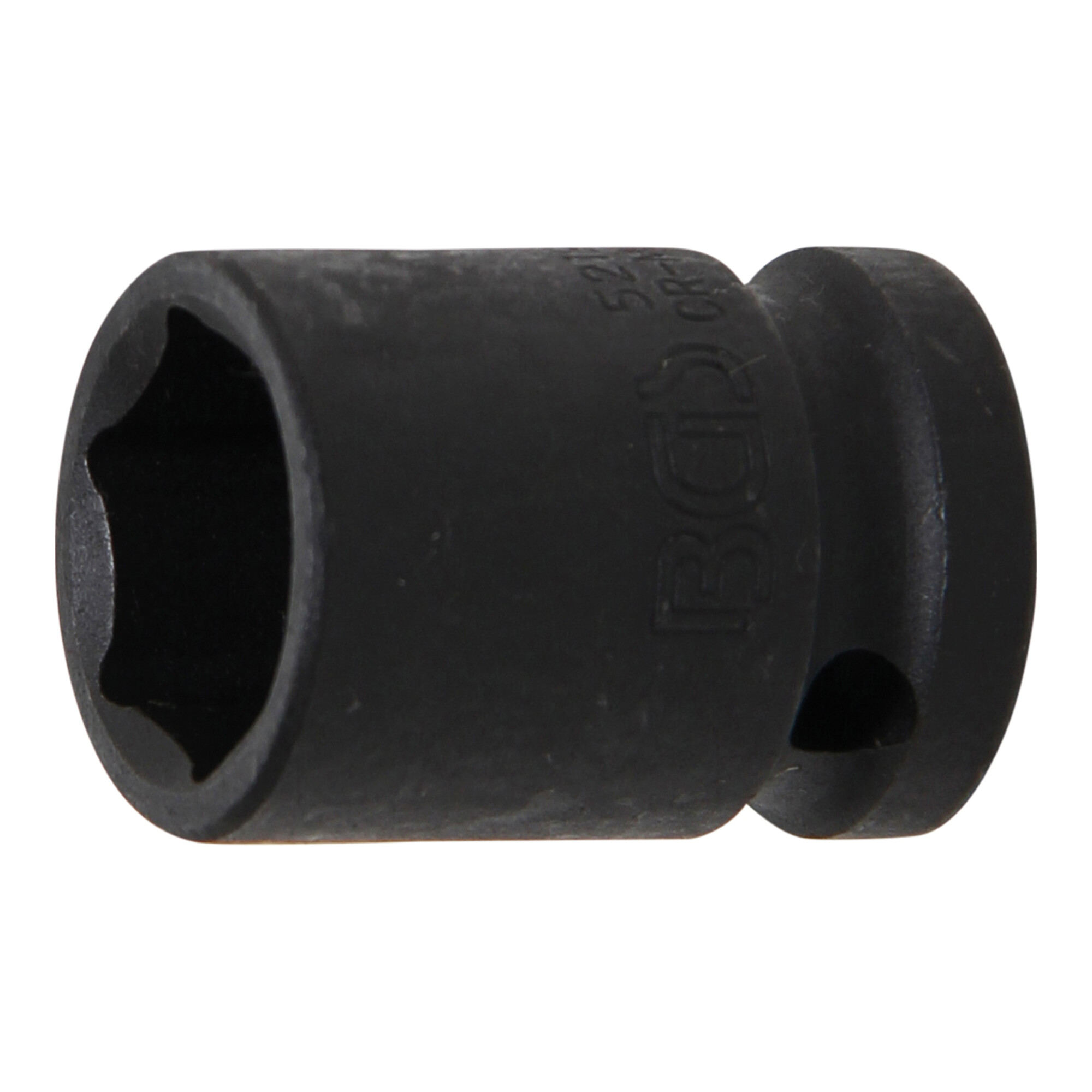 BGS Kraft-Steckschlüssel-Einsatz Sechskant 5219, Antrieb Innenvierkant 12,5 mm (1/2"), SW 19 mm ; BGS technic
