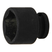 BGS Kraft-Steckschlüssel-Einsatz Sechskant 5230, Antrieb Innenvierkant 12,5 mm (1/2"), SW 30 mm