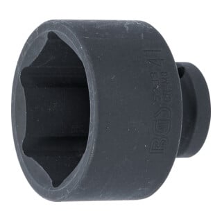 BGS Kraft-Steckschlüssel-Einsatz Sechskant 5233, Antrieb Innenvierkant 12,5 mm (1/2"), SW 41 mm
