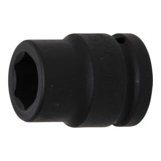 BGS Kraft-Steckschlüssel-Einsatz Sechskant 5621, Antrieb Innenvierkant 20 mm (3/4"), SW 21 mm