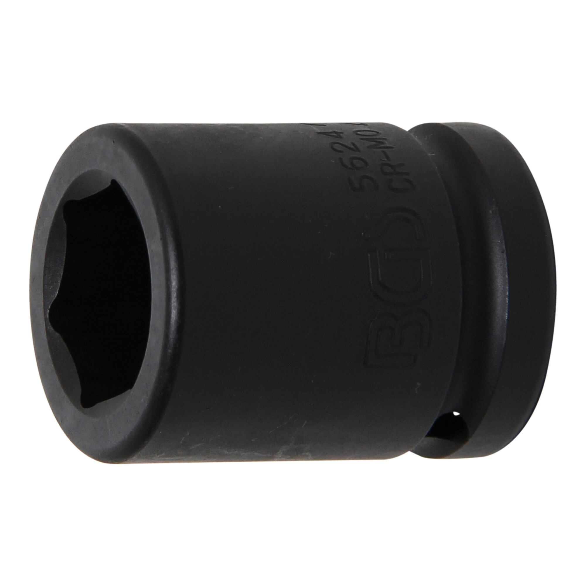 BGS Kraft-Steckschlüssel-Einsatz Sechskant 5624, Antrieb Innenvierkant 20 mm (3/4"), SW 24 mm ; BGS technic