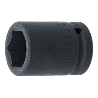 BGS Kraft-Steckschlüssel-Einsatz Sechskant 5626, Antrieb Innenvierkant 20 mm (3/4"), SW 26 mm
