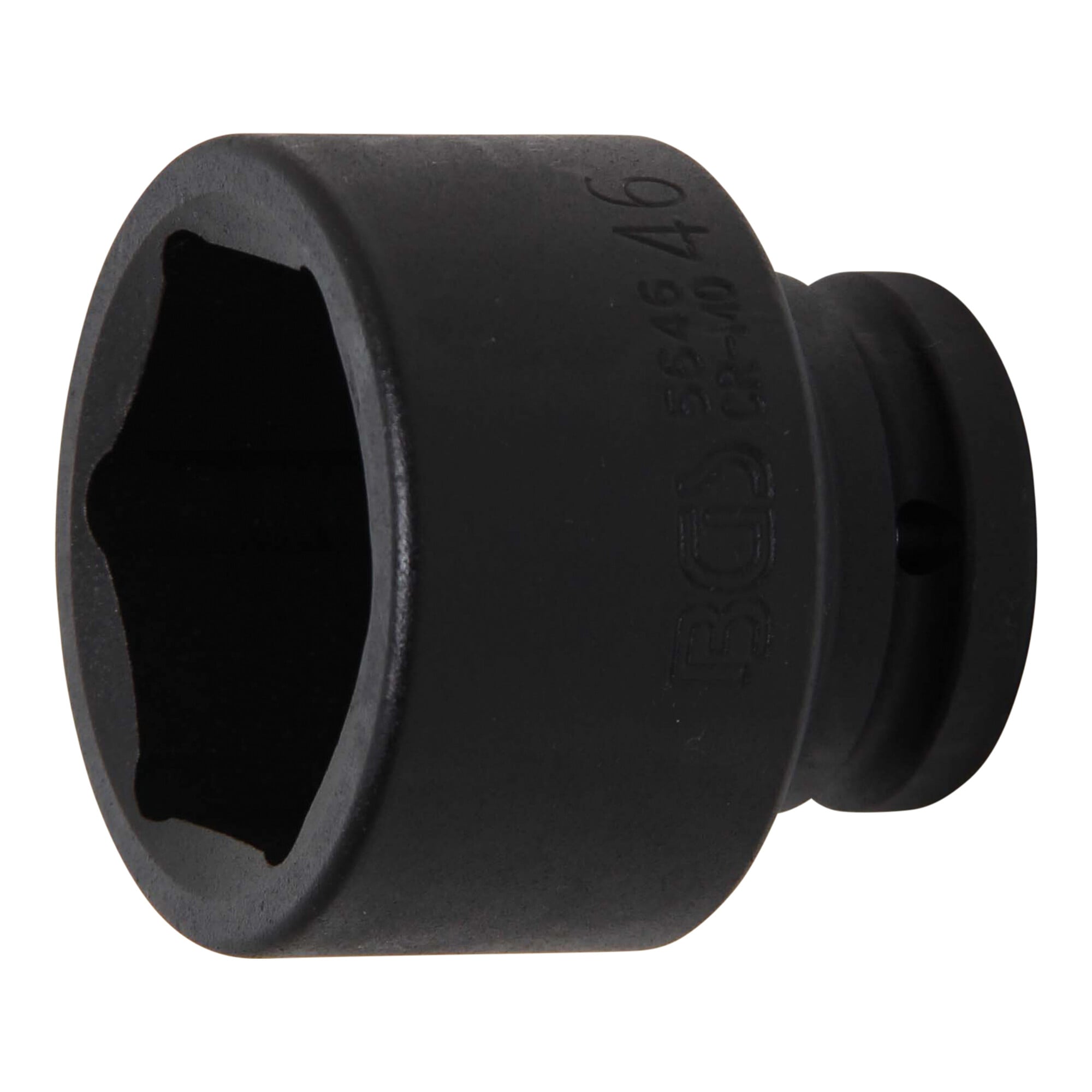 BGS Kraft-Steckschlüssel-Einsatz Sechskant 5646, Antrieb Innenvierkant 20 mm (3/4"), SW 46 mm ; BGS technic