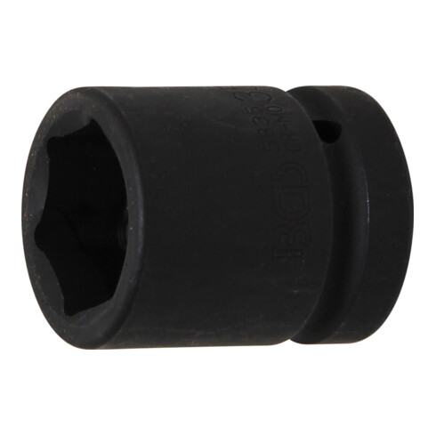 BGS Kraft-Steckschlüssel-Einsatz Sechskant 5835, Antrieb Innenvierkant 25 mm (1"), SW 35 mm