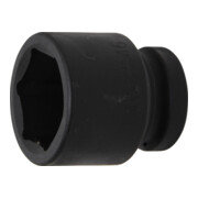 BGS Kraft-Steckschlüssel-Einsatz Sechskant 5846, Antrieb Innenvierkant 25 mm (1"), SW 46 mm