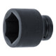 BGS Kraft-Steckschlüssel-Einsatz Sechskant 5855, Antrieb Innenvierkant 25 mm (1"), SW 55 mm-1