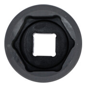 BGS Kraft-Steckschlüssel-Einsatz Sechskant 5860, Antrieb Innenvierkant 25 mm (1"), SW 60 mm-3