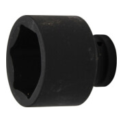 BGS Kraft-Steckschlüssel-Einsatz Sechskant 5865, Antrieb Innenvierkant 25 mm (1"), SW 65 mm