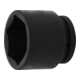 BGS Kraft-Steckschlüssel-Einsatz Sechskant 5875, Antrieb Innenvierkant 25 mm (1"), SW 75 mm-1