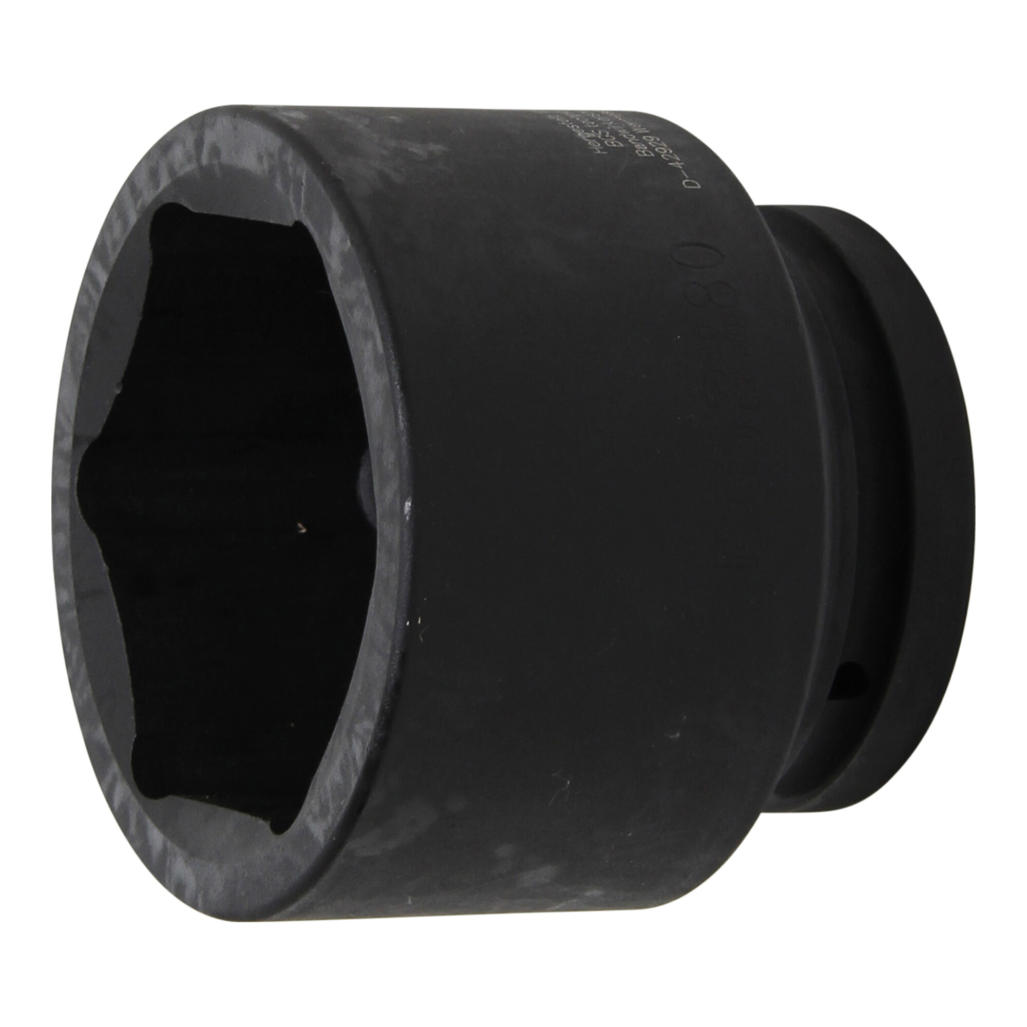 BGS Kraft-Steckschlüssel-Einsatz Sechskant 5880, Antrieb Innenvierkant 25 mm (1"), SW 80 mm ; BGS technic