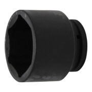 BGS Kraft-Steckschlüssel-Einsatz Sechskant 5885, Antrieb Innenvierkant 25 mm (1"), SW 85 mm