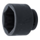 BGS Kraft-Steckschlüssel-Einsatz Sechskant 5890, Antrieb Innenvierkant 25 mm (1"), SW 90 mm-1
