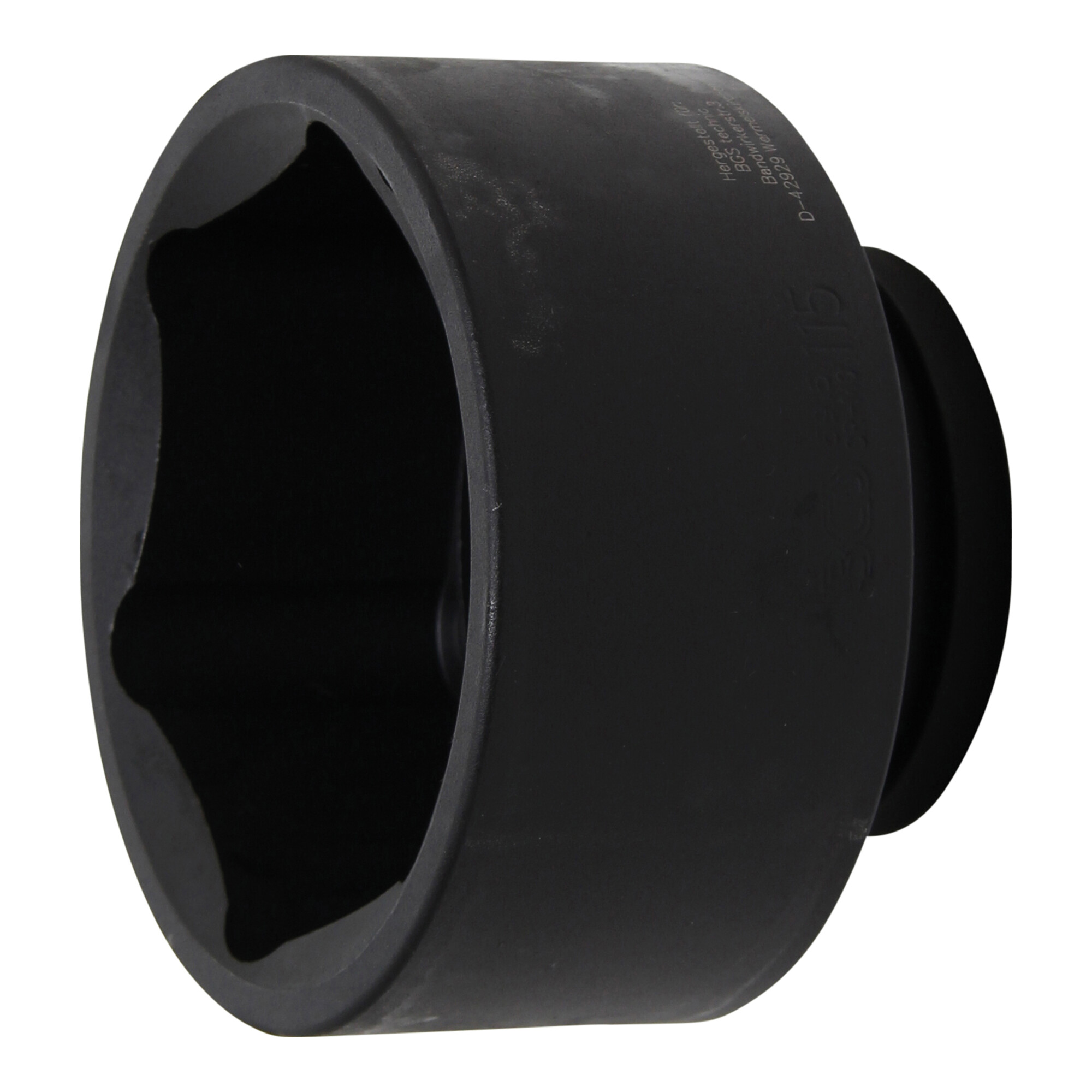 BGS Kraft-Steckschlüssel-Einsatz Sechskant 5915, Antrieb Innenvierkant 25 mm (1"), SW 115 mm ; BGS technic