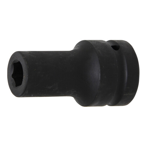 BGS Kraft-Steckschlüssel-Einsatz Sechskant, tief 5500-17, Antrieb Innenvierkant 25 mm (1"), SW 17 mm