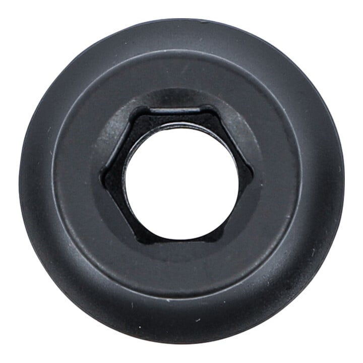 BGS Kraft-Steckschlüssel-Einsatz Sechskant, tief 5500-19, Antrieb Innenvierkant 25 mm (1"), SW 19 mm