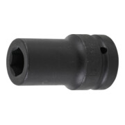 BGS Kraft-Steckschlüssel-Einsatz Sechskant, tief 5500-22, Antrieb Innenvierkant 25 mm (1"), SW 22 mm