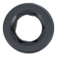 BGS Kraft-Steckschlüssel-Einsatz Sechskant, tief 5500-27, Antrieb Innenvierkant 25 mm (1"), SW 27 mm-3