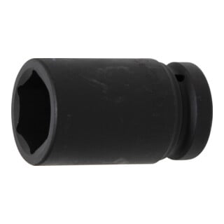 BGS Kraft-Steckschlüssel-Einsatz Sechskant, tief 5500-38, Antrieb Innenvierkant 25 mm (1"), SW 38 mm