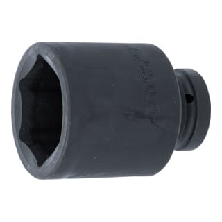 BGS Kraft-Steckschlüssel-Einsatz Sechskant, tief 5500-60, Antrieb Innenvierkant 25 mm (1"), SW 60 mm