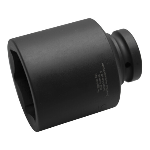 BGS Kraft-Steckschlüssel-Einsatz Sechskant, tief 5500-65, Antrieb Innenvierkant 25 mm (1"), SW 65 mm