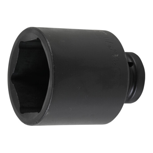 BGS Kraft-Steckschlüssel-Einsatz Sechskant, tief 5500-70, Antrieb Innenvierkant 25 mm (1"), SW 70 mm