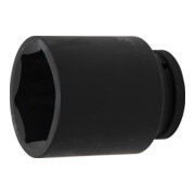 BGS Kraft-Steckschlüssel-Einsatz Sechskant, tief 5500-80, Antrieb Innenvierkant 25 mm (1"), SW 80 mm