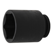 BGS Kraft-Steckschlüssel-Einsatz Sechskant, tief 5500-85, Antrieb Innenvierkant 25 mm (1"), SW 85 mm