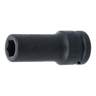 BGS Kraft-Steckschlüssel-Einsatz Sechskant, tief 5717, Antrieb Innenvierkant 20 mm (3/4"), SW 17 mm