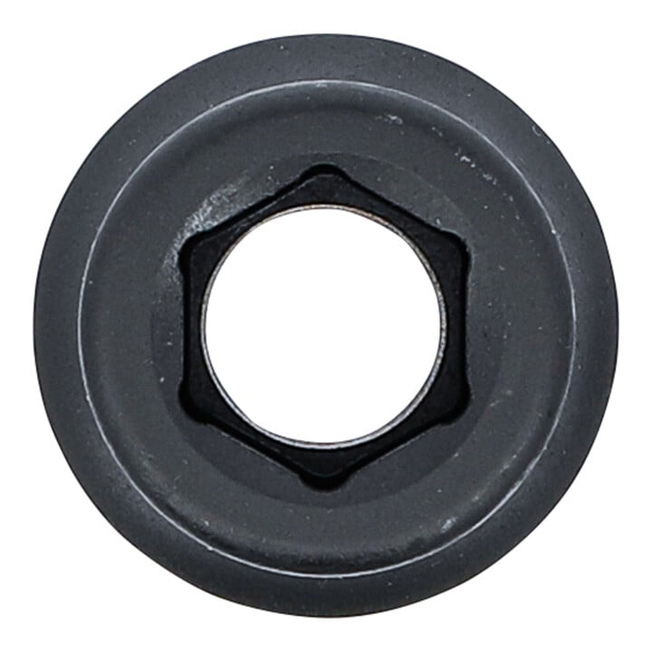 BGS Kraft-Steckschlüssel-Einsatz Sechskant, tief 5717, Antrieb Innenvierkant 20 mm (3/4"), SW 17 mm