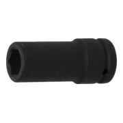 BGS Kraft-Steckschlüssel-Einsatz Sechskant, tief 5721, Antrieb Innenvierkant 20 mm (3/4"), SW 21 mm