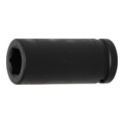 BGS Kraft-Steckschlüssel-Einsatz Sechskant, tief 5722, Antrieb Innenvierkant 20 mm (3/4"), SW 22 mm