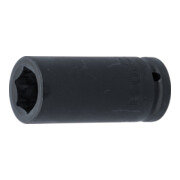 BGS Kraft-Steckschlüssel-Einsatz Sechskant, tief 5724, Antrieb Innenvierkant 20 mm (3/4"), SW 24 mm