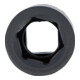 BGS Kraft-Steckschlüssel-Einsatz Sechskant, tief 5724, Antrieb Innenvierkant 20 mm (3/4"), SW 24 mm-3