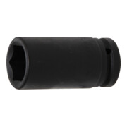 BGS Kraft-Steckschlüssel-Einsatz Sechskant, tief 5730, Antrieb Innenvierkant 20 mm (3/4"), SW 30 mm