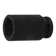 BGS Kraft-Steckschlüssel-Einsatz Sechskant, tief 5734, Antrieb Innenvierkant 20 mm (3/4"), SW 34 mm